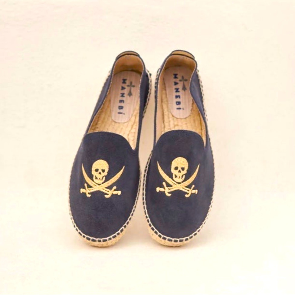 Like New, Manebi Espadrilles Navy Blue Size 9 (42)